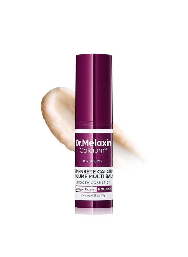 Dr.Melaxin Cemenrete Calcium Multi Balm |9g | All In One Calcium Volume Stick Collagen Wrinkles Face Eye treatment Balm